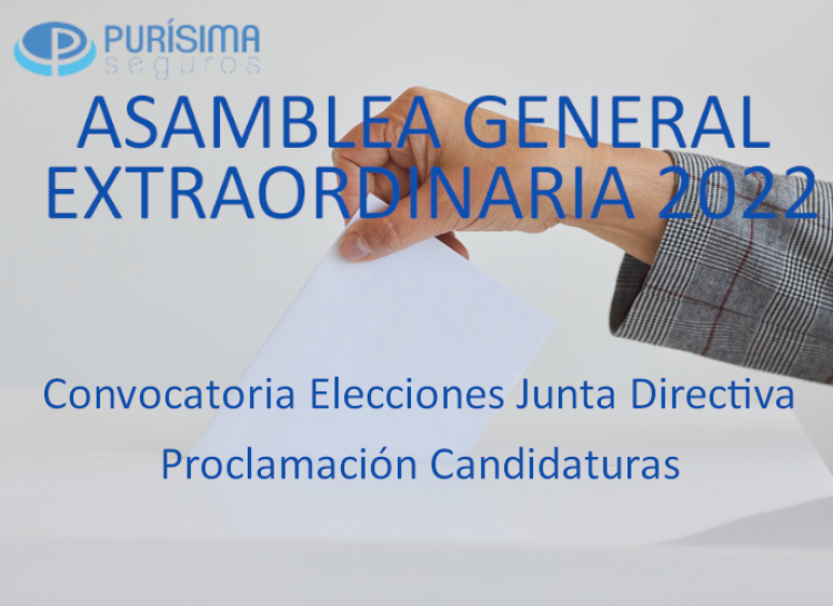 Proclamación de vacantes a la Junta Directiva